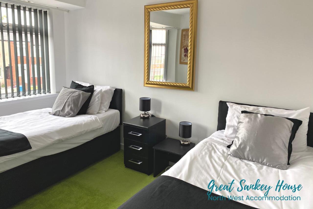 Great Sankey Serviced Accommodation Warrington Exterior foto